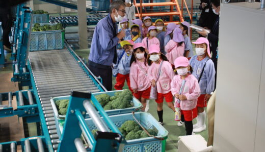 R3年度 第3回かがで学ぶ教室　JA加賀農産物集出荷選別施設　10月22日