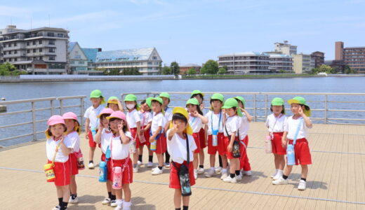 かがで学ぶ教室　首洗い池・浮御堂・足湯　5月14日