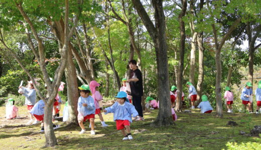 どんくり拾い　10月9日