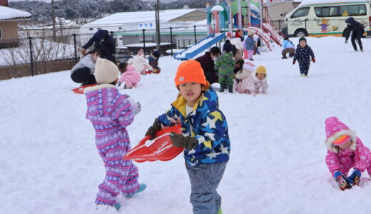 雪遊び　1月　2月